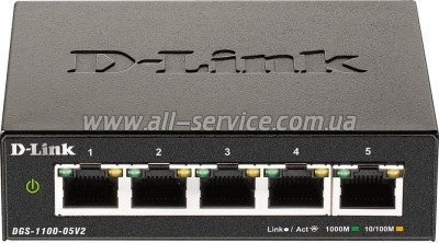 ���������� ������� D-Link DGS-1100-05V2