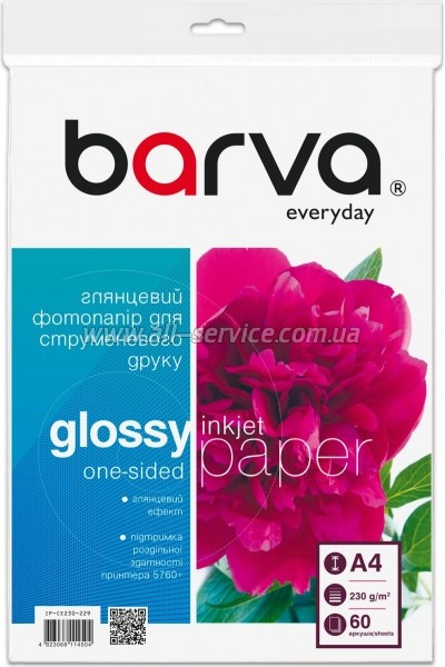 ���������� Barva Everyday Glossy 230�/� A4 60� (IP-CE230-229)