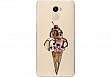  Utty 3DPattern Ultra Thin  Xiaomi Redmi 4 Beige (263482)