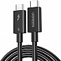 ���� ������ USB-C to USB-C 1.0m Thunderbolt 5 240W 5A 120Gbps 16/8/4K L703 black Ugreen (45996)