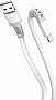 Дата кабель USB 2.0 AM to Lightning 1.0m 3A liquid silicone white ColorWay (CW-CBUL093-WT) Дата кабель USB 2.0 AM to Lightning 1.0m 3A liquid silicone white ColorWay (CW-CBUL093-WT)