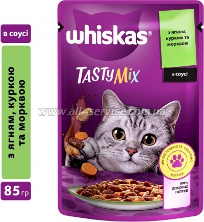     Whiskas TastyMix , ,  85  (4770608262433)