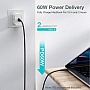 ���� ������ USB-C to USB-C 1.2m USB4.Gen 3 40 Gbps 240W Choetech (XCC-1040)