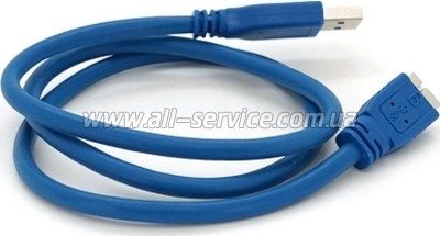 ���� ������ USB 3.0 AM to Micro B 0.8m black Voltronic (YT-3.0AM\Micro-B-0.8B)