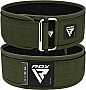   RDX RX1 Weight Lifting Belt Army Green XL (WBS-RX1AG-XL)