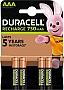  Duracell AAA HR03 750mAh * 4 (5007331)
