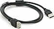 ���� ������ USB 2.0 AM/AF 1.0m ferrite black Voltronic (YT-AM/AF-1.0B)