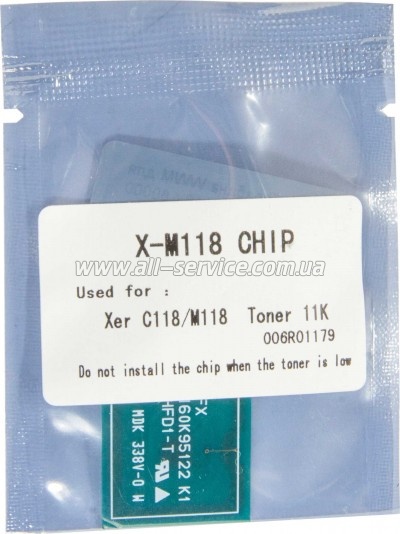 Чип drum-картриджа WWM Xerox WC C118/ M118 (JYD-Xer M118D) Чип drum-картриджа WWM Xerox WC C118/ M118 (JYD-Xer M118D)