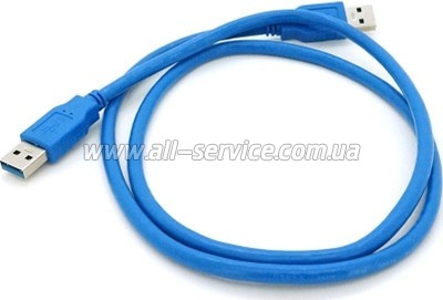 Дата кабель USB 3.0 AM/AM 1.5m blue Voltronic (YT-3.0AM+AM-1.5) Дата кабель USB 3.0 AM/AM 1.5m blue Voltronic (YT-3.0AM+AM-1.5)