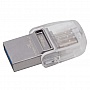  64GB Type-C Kingston DT Micro Metal Silver (DTDUO3C/64GB)