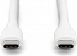 ���� ������ USB-C to USB-C 2.0m USB 2.0 60W silicone white Digitus (AK-300341-020-W)