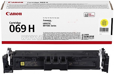   Canon 069H Canon MF752Cdw/ MF754Cdw/ LBP673Cdw Yellow (5095C002)