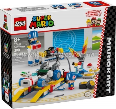 ����������� LEGO Super Mario Mario Kart � Toad''s Garage (72035)