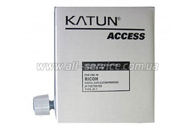  KATUN Ricoh JP 1210/ 1215/ 1235/ 3000/ Gestetner 5308/ 5309/ 5430/ DX3240/ 3440 (Black, 600ml, JP-12/CPI7) Access (27984)