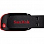  64Gb SanDisk Cruzer Blade Black/red USB 2.0 (SDCZ50-064G-B35)