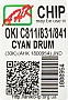  drum-  OKI 831/ 841/ 822 Cyan (1800954) JND