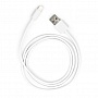   USB 2.0 AM to Lightning PVC 1m white Vinga (VCPDCL1W)