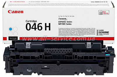   Canon 046H  LBP-650/ LBP-654/  MF-730/ MF-732/ MF-733/ MF-734/ MF-735 Cyan (1253C002)