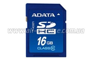   16GB AData SDHC Class 10 (ASDH16GCL10-R)