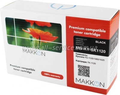 - Makkon Kyocera-Mita FS-1060/ 1025/ 1125  TK-1120 (MN-KY-SK1120)