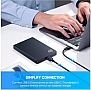 ���� ������ USB-C 3.1 to Micro USB 3.0 1.0m 3A US312 black Ugreen (20103)