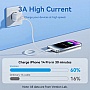 Дата кабель USB-C to Lightning 1.0m PD27W PVC blue Vention (LAKSF) Дата кабель USB-C to Lightning 1.0m PD27W PVC blue Vention (LAKSF)