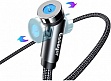 ���� ������ USB 2.0 AM to Micro 5P 1.0m magnetic black Essager (EXCCXM-WC0G)