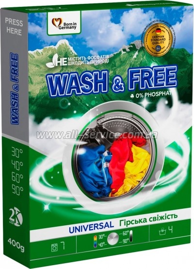  Wash&Free Universal   400  (4262396141897)