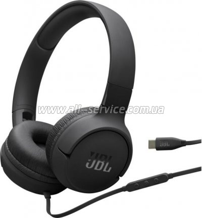  JBL Tune 520C USB-C Black (JBLT520CBLK)