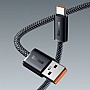 ���� ������ USB 2.0 AM to USB-C 1.0m 5A Gray Baseus (CALD000616)