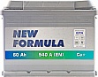 Аккумулятор автомобильный NEW FORMULA 60Ah (5602204249) Аккумулятор автомобильный NEW FORMULA 60Ah (5602204249)