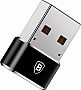 ������� USB 2.0 AF to USB-C black Baseus (CAAOTG-01)