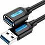 ���� ������ USB 3.0 AM/AF 1.5m black Vention (CBHBG)