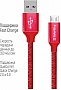 ���� ������ USB 2.0 AM to Micro 5P 2.0m red ColorWay (CW-CBUM009-RD)