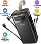 Батарея универсальная HOCO 30000mAh Plentiful PD 22.5W Black (DB58 / 715030) Батарея универсальная HOCO 30000mAh Plentiful PD 22.5W Black (DB58 / 715030)