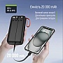 Батарея универсальная ColorWay 20000mAh PowerHub PD 22.5W Black (CW-PB200LP07BK) Батарея универсальная ColorWay 20000mAh PowerHub PD 22.5W Black (CW-PB200LP07BK)