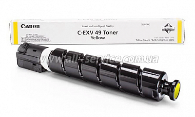   C-EXV49 Canon iR C3320/ C3325/ C3330/ C3520/ C3525/ C3530 Yellow (8527B002)