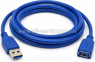 ���� ������ USB 3.0 AM/AF 1.5m blue XoKo (XK-AMAF-USB30-15-BL)