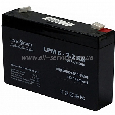   LogicPower LPM 6V 7.2Ah (3859)