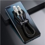 ���� ������ USB 3.1 AM to USB-C 0.25m 6.0A 66W Cafule Series Metal Black Baseus (CAKF000001)