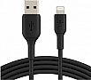 Дата кабель USB 2.0 AM to Lightning 1.0m braided black Belkin (CAA004BT1MBK) Дата кабель USB 2.0 AM to Lightning 1.0m braided black Belkin (CAA004BT1MBK)