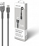 ���� ������ USB 2.0 AM to USB-C 1.2m Black ACCLAB (1283126518232)