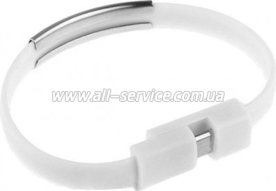 ���� ������ USB 2.0 AM to Micro 5P 0.2m ������� white Extradigital (KBU1781)