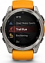 - Garmin fenix 8 51mm, AMOLED, Saph, Ti/Bare/Grpht, SparkOrg/GrphtBd, (010-02905-11)