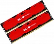  16Gb GOODRAM DDR4 2400MHz Iridium Red 2x8GB (IR-R2400D464L15S/16GDC)