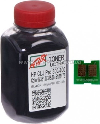  +   HP CLJ Pro 300/ 400/ M475  90 Black (1505161)
