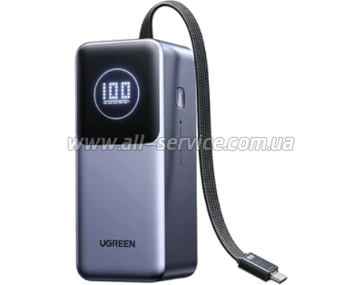 ������� ������������� Ugreen 20000mAh PD 130W Space gray (PB723 55365B)