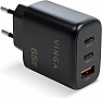   Vinga GaN 65W PD+QC (VCPCHCCA65B)
