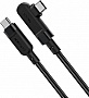 ���� ������ USB-C to USB-C 2.0m 5A 100W nylon C5-03 black Acefast (6974316281016)