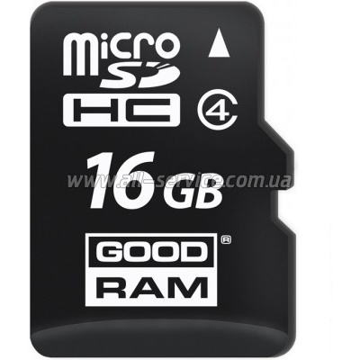   16GB Goodram microSDHC class 2 +  (DU16GHCAGRSR)
